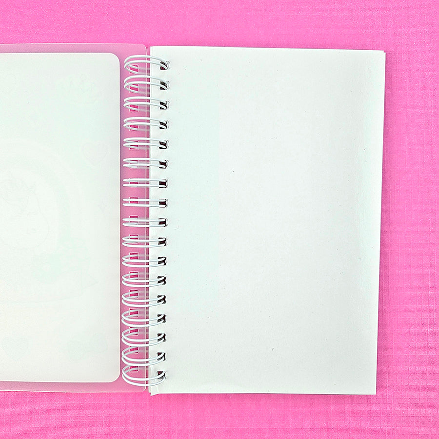 4x6 Sticker Queen Star the Unicorn Rainbow Reusable Sticker Book
