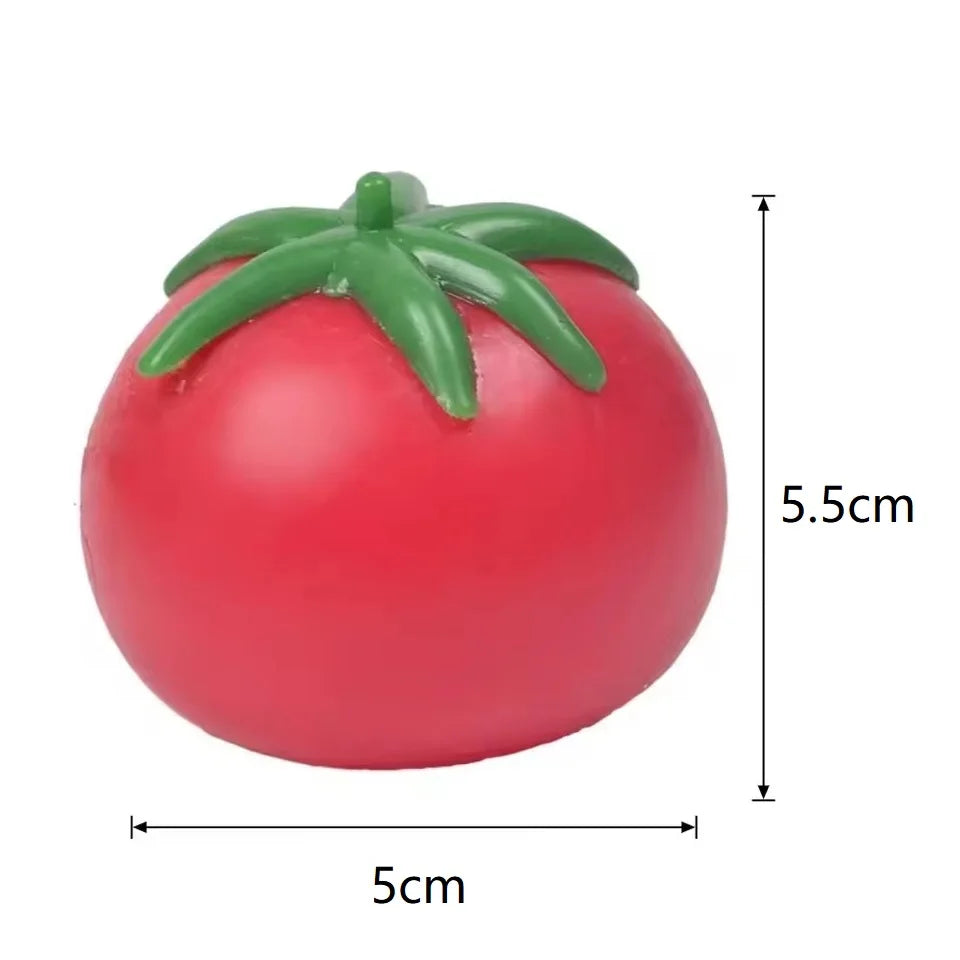 Taba Squishy Cool In Summer Tomatoes Water Balloon | Unbreakable Artificial Fruit Squeeze Toys for Beach Water Fights