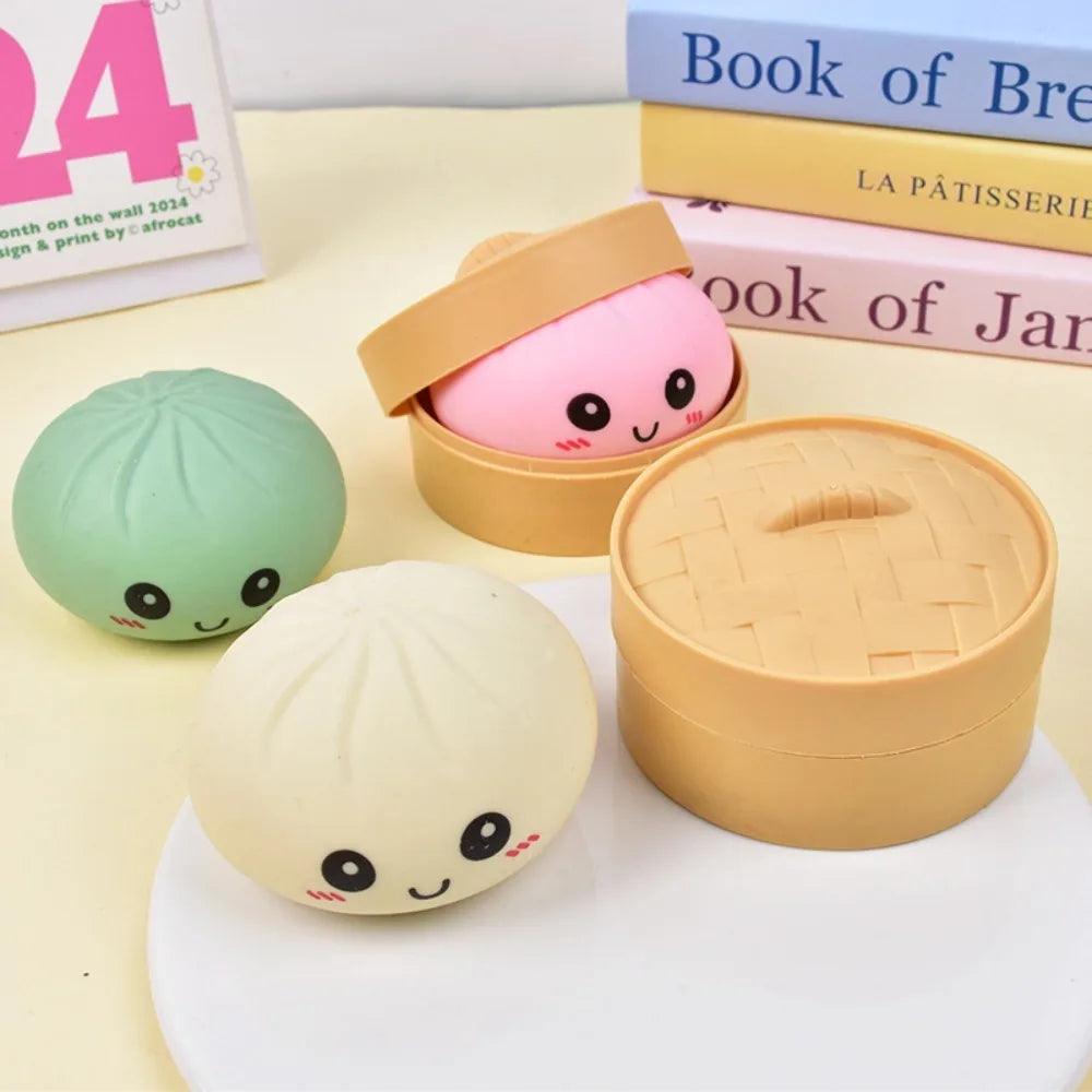 Colorful Dumpling Squishy Fidget Toy