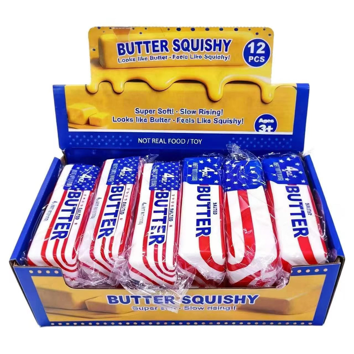 YELLOW AND GOLD BUTTER SQUISHY